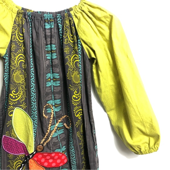 La Jenns Dragon fly dress girl’s size 7 - Picture 6 of 11